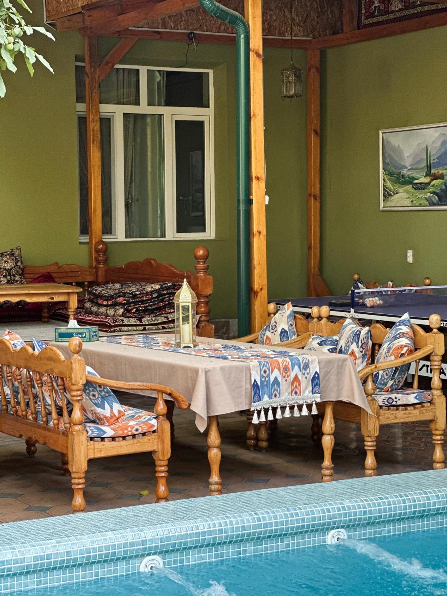 Green Yard Boutique Guesthouse طشقند المظهر الخارجي الصورة